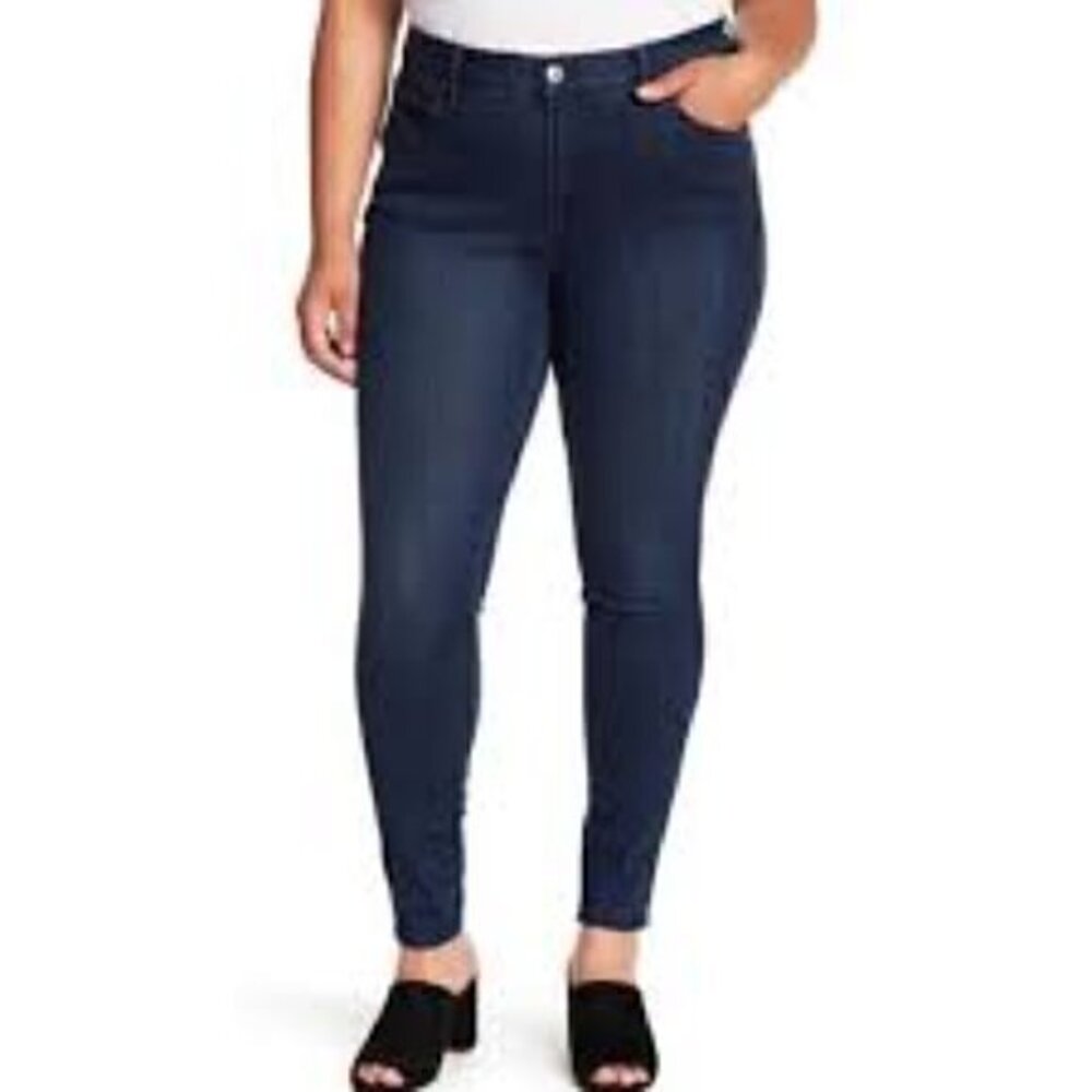 [Rebel Wilson] The Pin Up Hi Rise Skinny Jeans - Size 24W